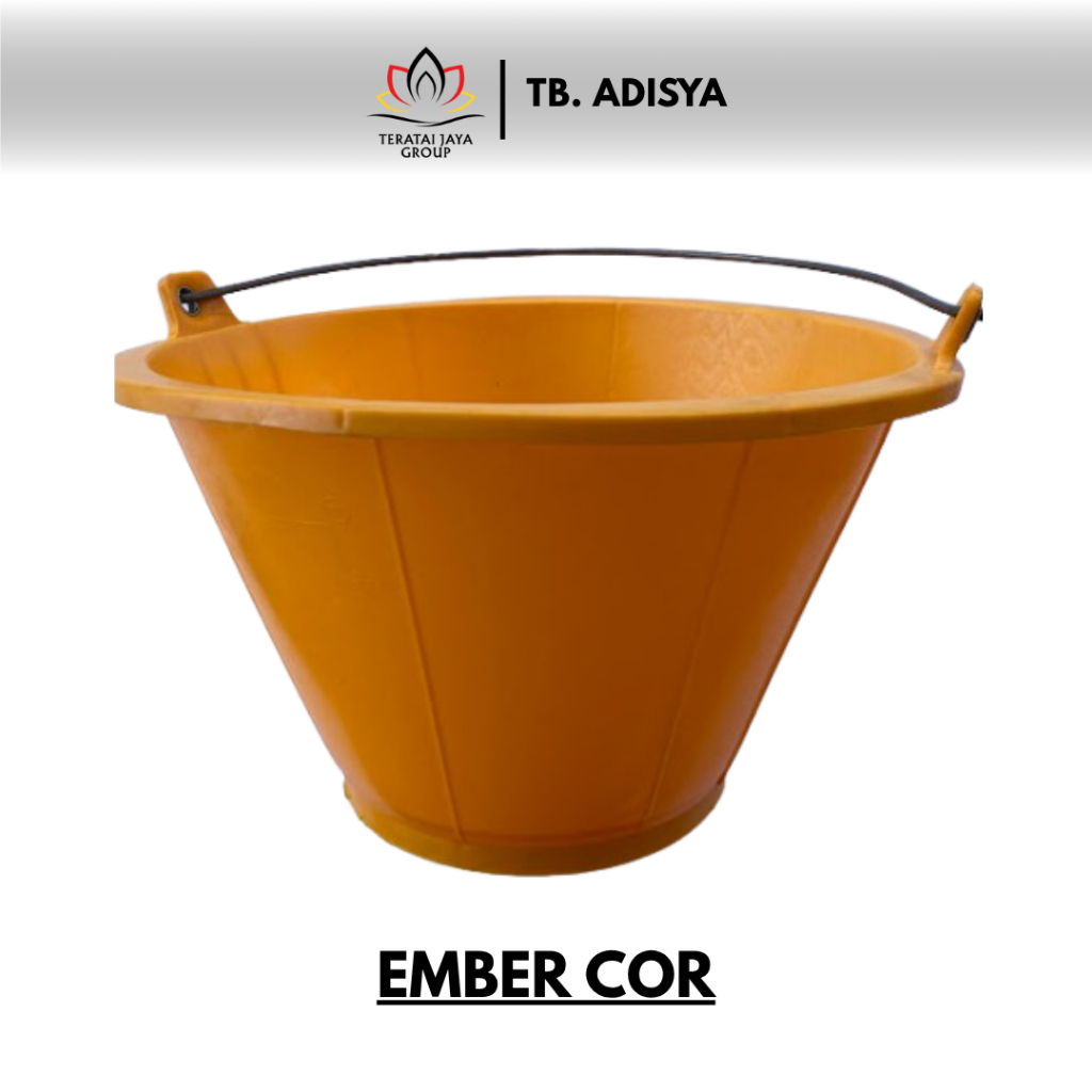 Ember Cor Kuning/Ember Tukang Serbaguna 14liter