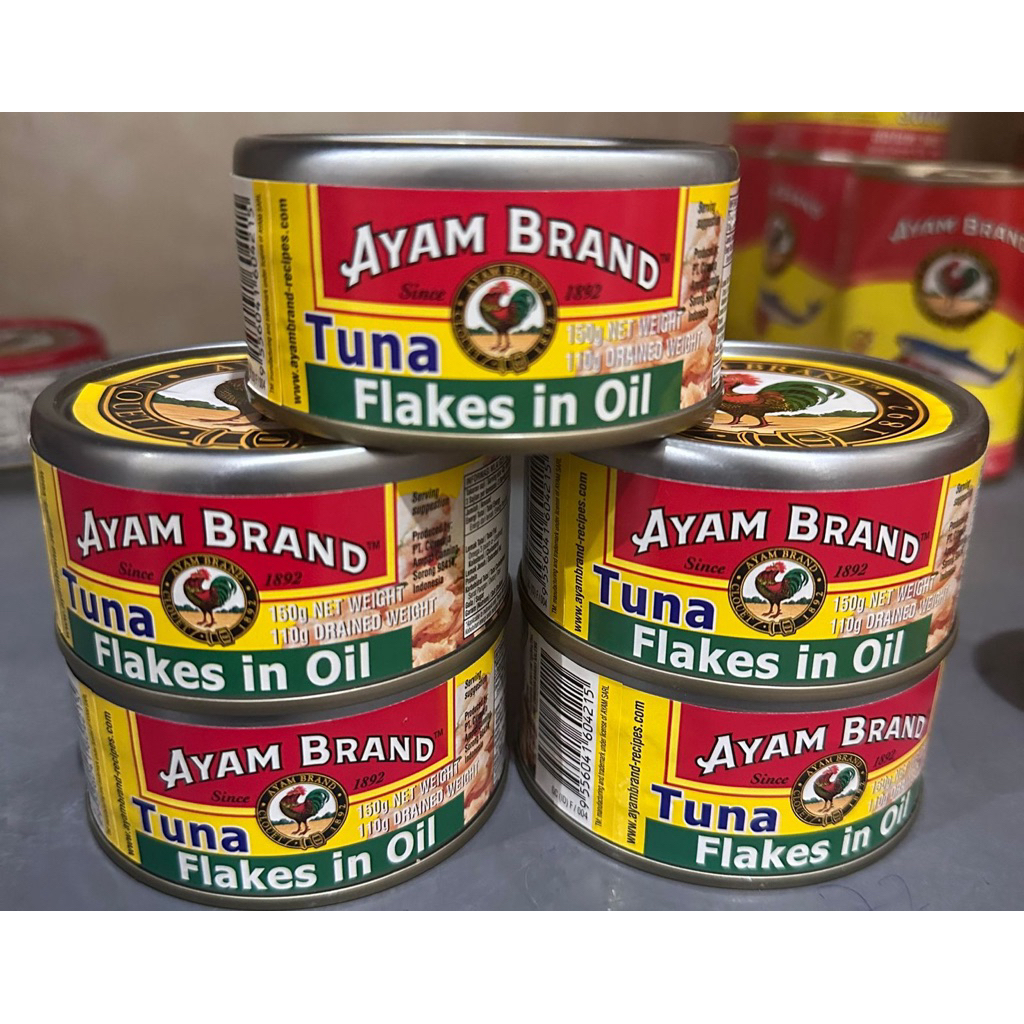 

Ayam brand Tuna Flakes in oil 150g