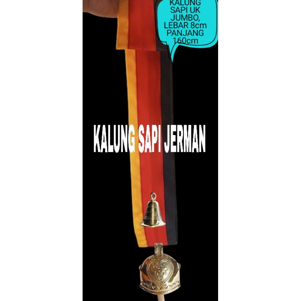 KALUNG SAPI JUMBO JERMAN panjang160cm lebar8cm