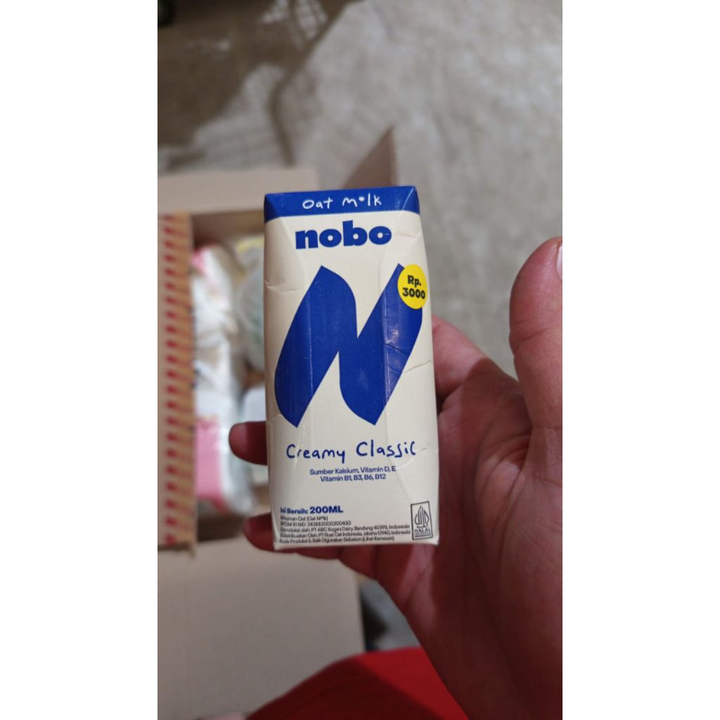 

SUSU NOBO 1 KARTON ISI 24 PCS X 200mL