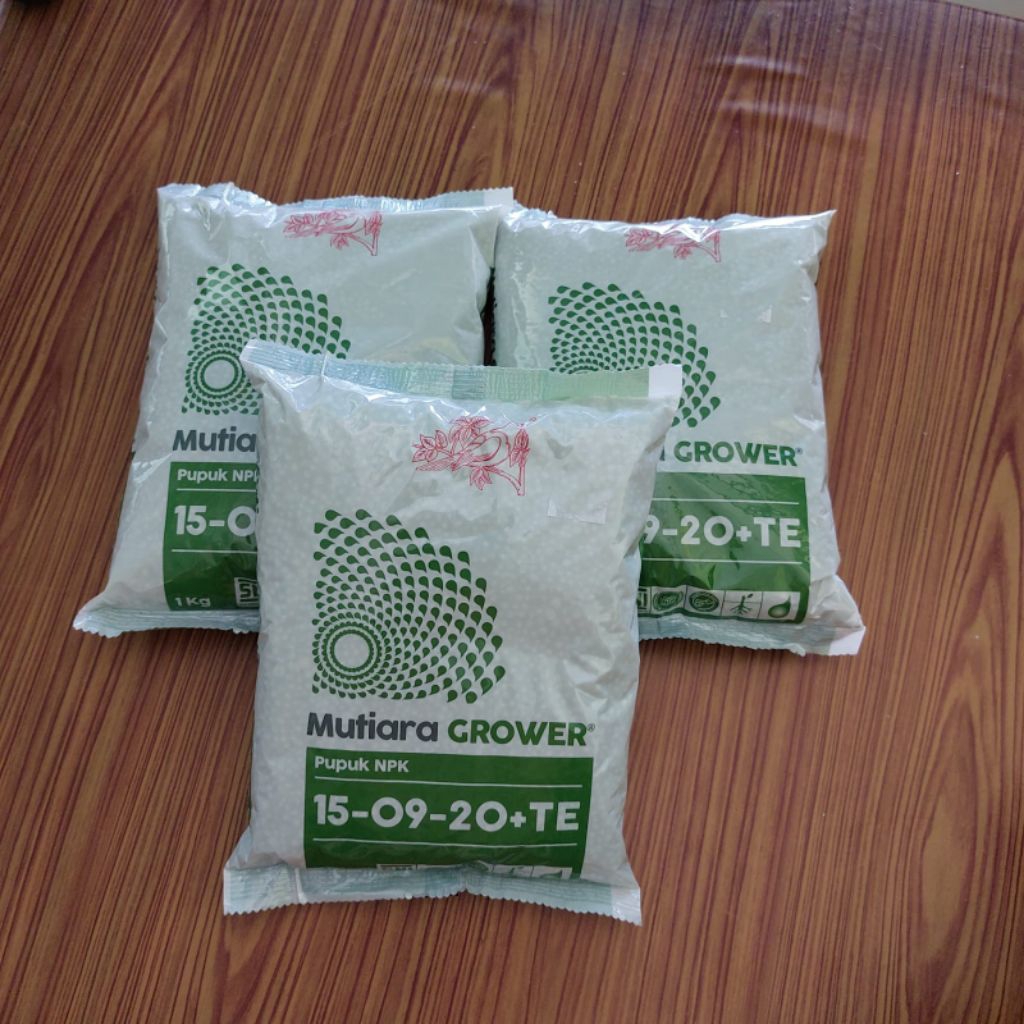 Pupuk Mutiara Grower/Pupuk NPK 15-09-20+TE