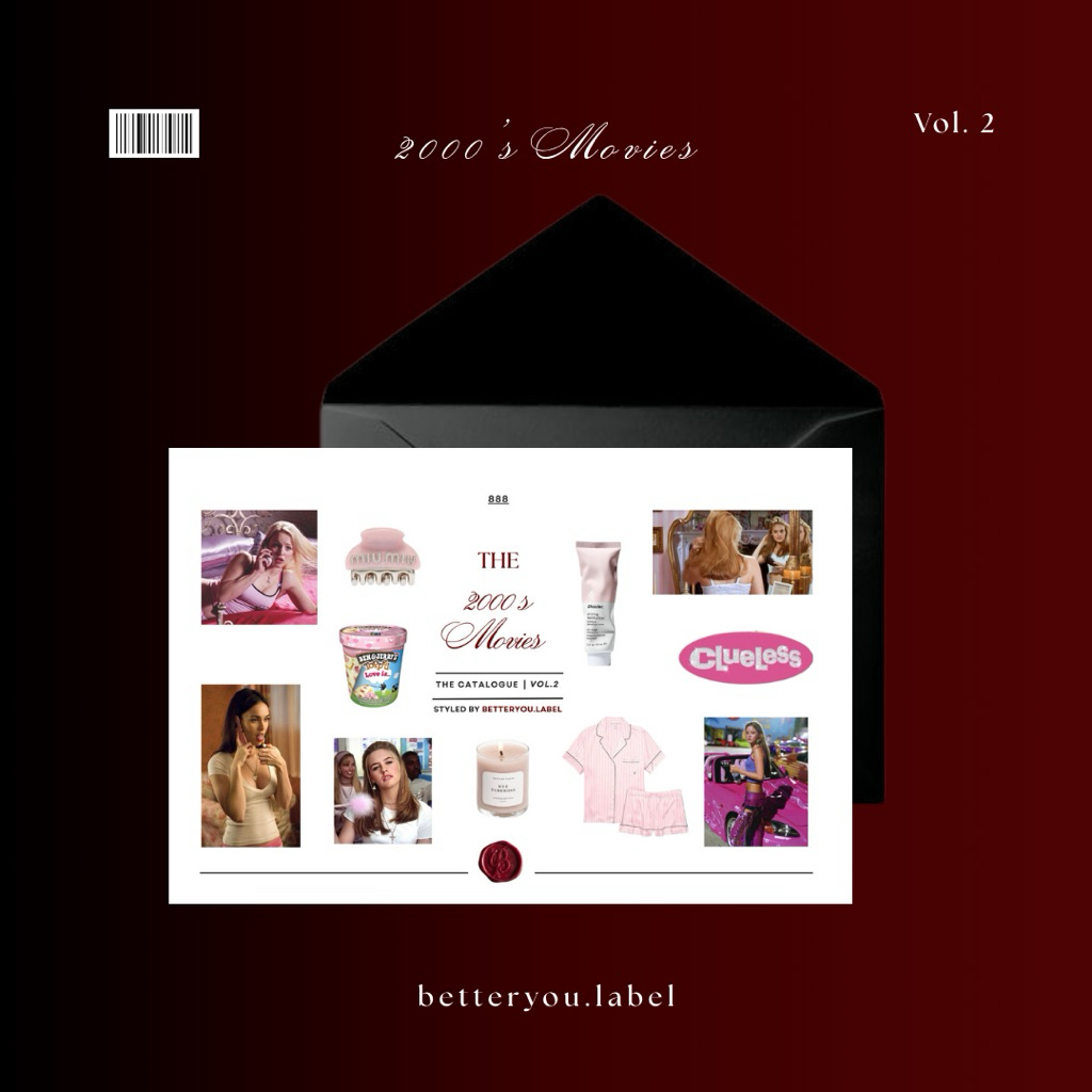 

Premium aesthetic 3D Sticker/Stiker “2000’s Movies” Vol. 2