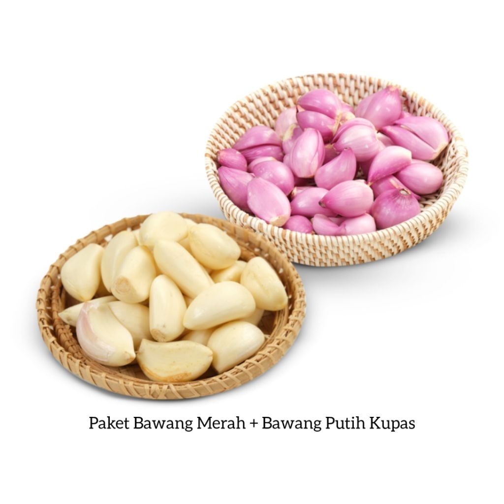 

BAWANG MERAH & BAWANG PUTIH KUPAS