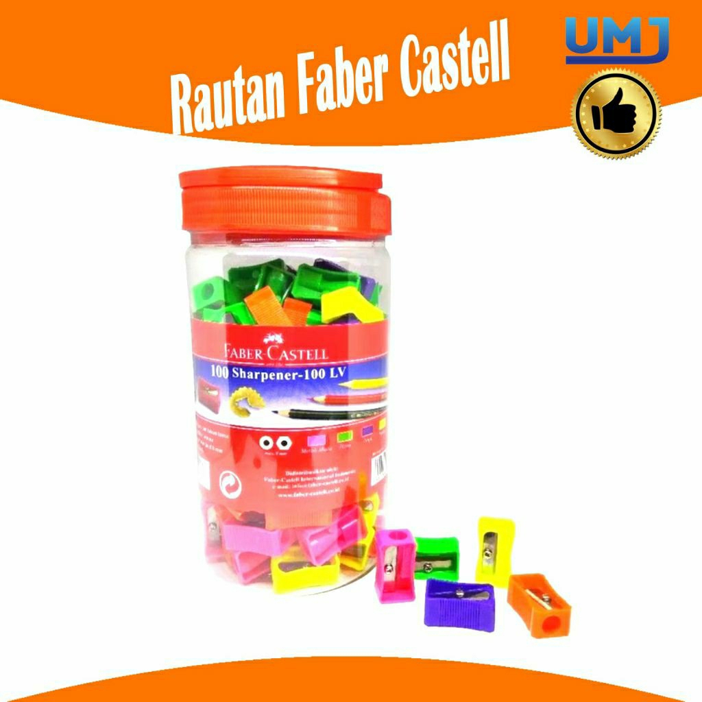 

Rautan pensil faber castell 100lv / sharpener