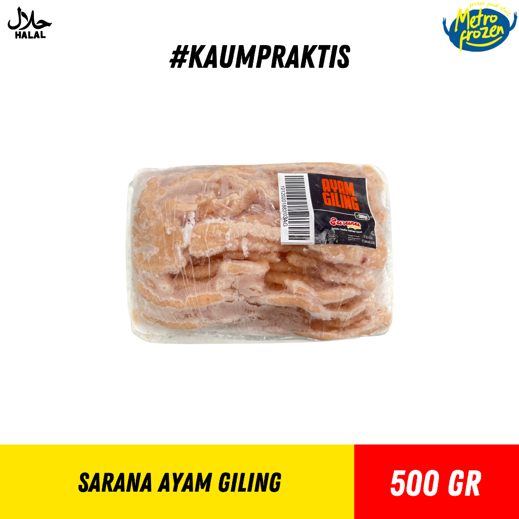 

SARANA AYAM GILING 500GR// Daging giling sarana// daging giling instan Banjarmasin