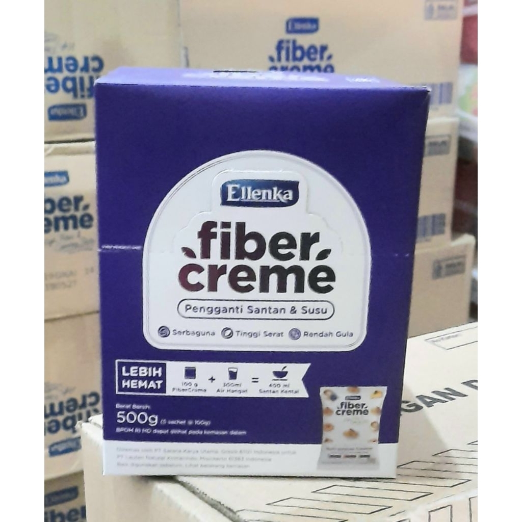 

ELLENKA FIBER CREME 100GR PerPack isi 5pcs