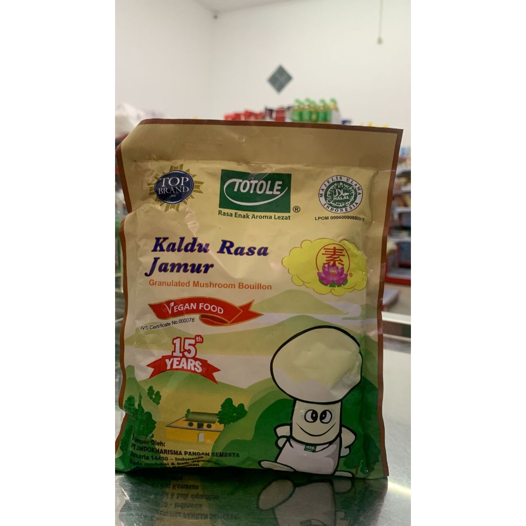 

Totole Kaldu Jamur 200gr Halal