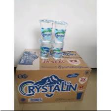 

Air Crystalin Gelas cup 200 ml isi 48 gelas