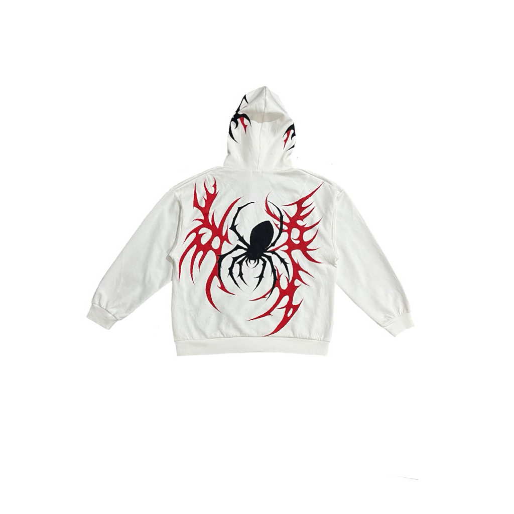 Gothic Spider Handpaint Hoodie | Limited Edition