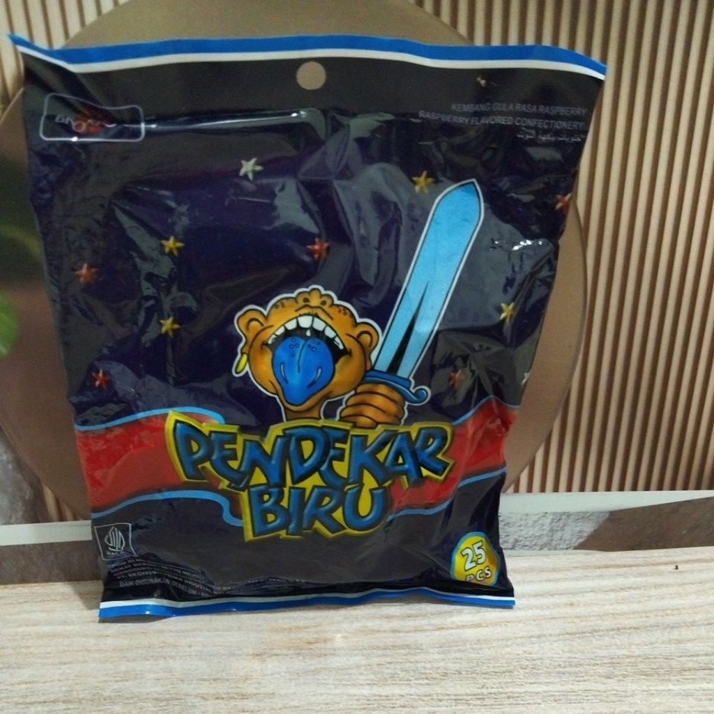 

Permen Pendekar Biru isi 25 pcs