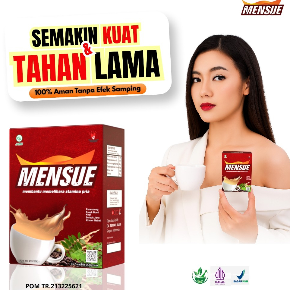 

MENSUE kopi Stamina kuat tahan lama original BPOM