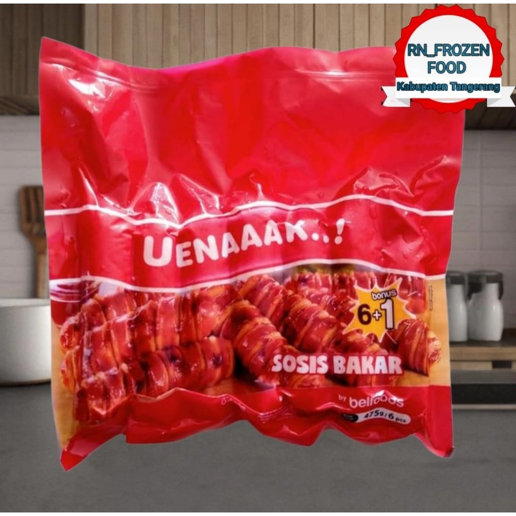 

BELFOODS SOSIS BAKAR | KEMASAN 500gr ISI 6 PCS BONUS 1 PCS