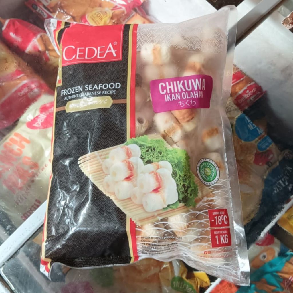 

Cedea Cikuwalong Dan Cikuwa Mini ikan 500grm/250grm Zabir Frozen Food