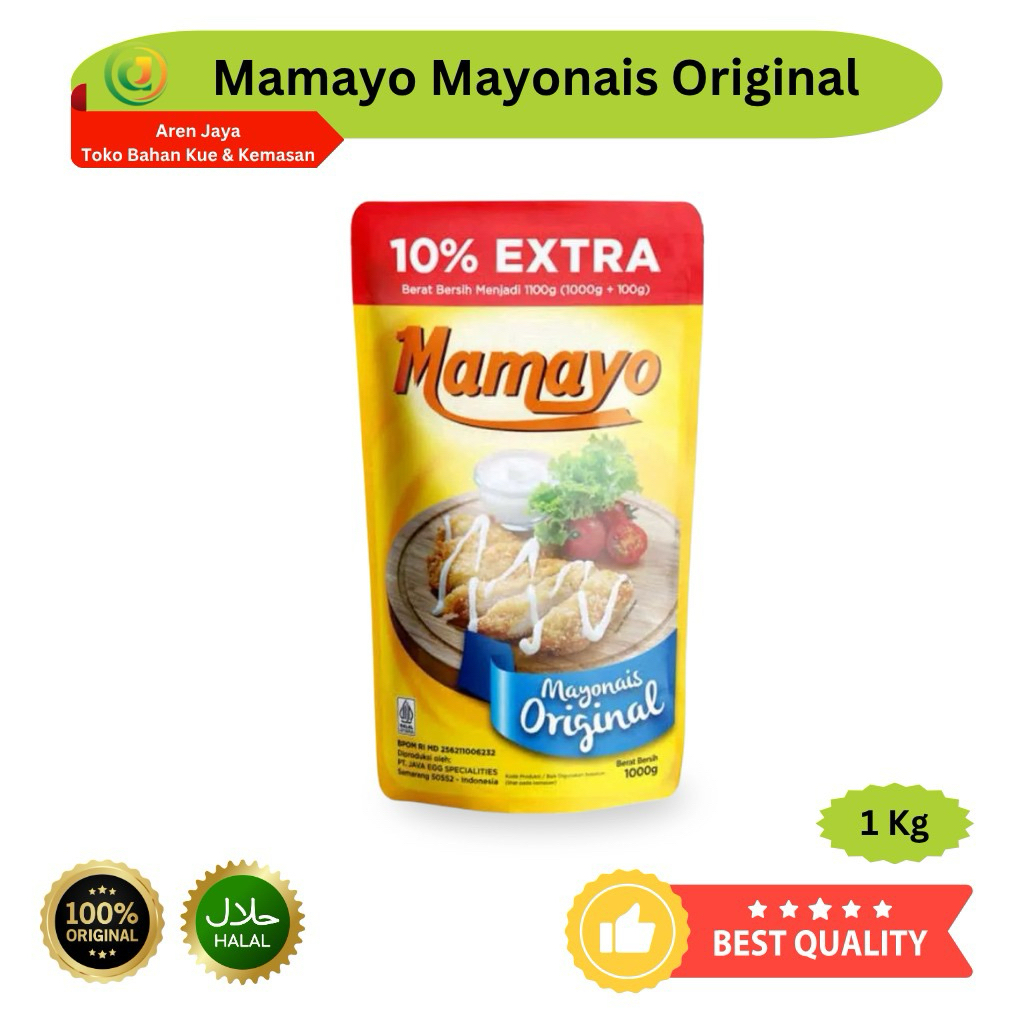 

Mamayo Mayonaise Mayo Mayonais Original 1 Kg Original