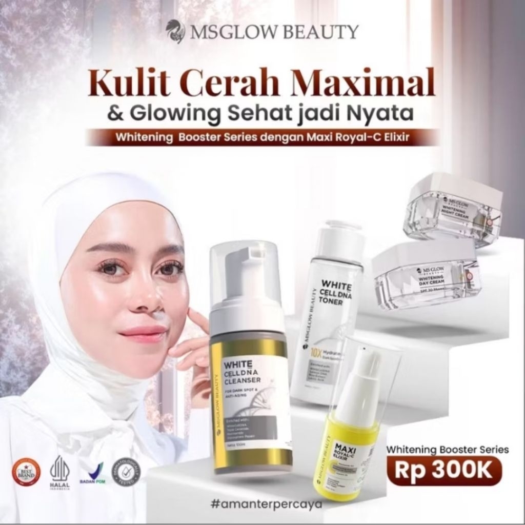 paket msglow free retinol(BISA SPAYLATER)