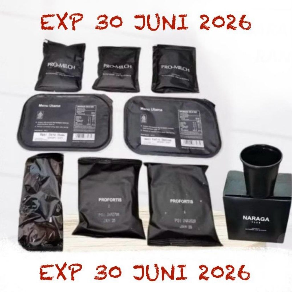 

RANSUM NARAGA TERBARU EXP 30 JUNI 2026 HARGA PER 1 BOX NARAGA PLUS EMERGENCY FOOD SURVIVAL FUD