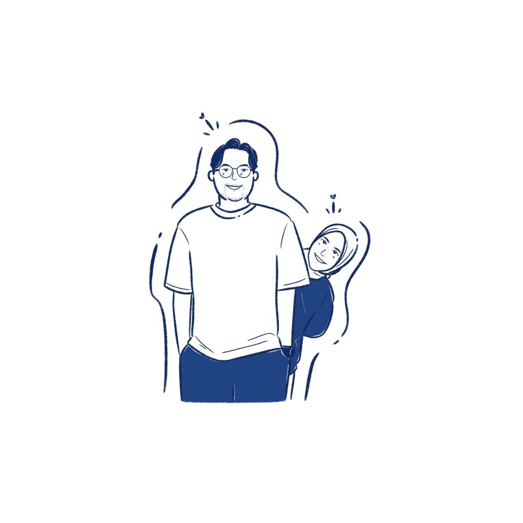 Ilustrasi Wajah - Half Body