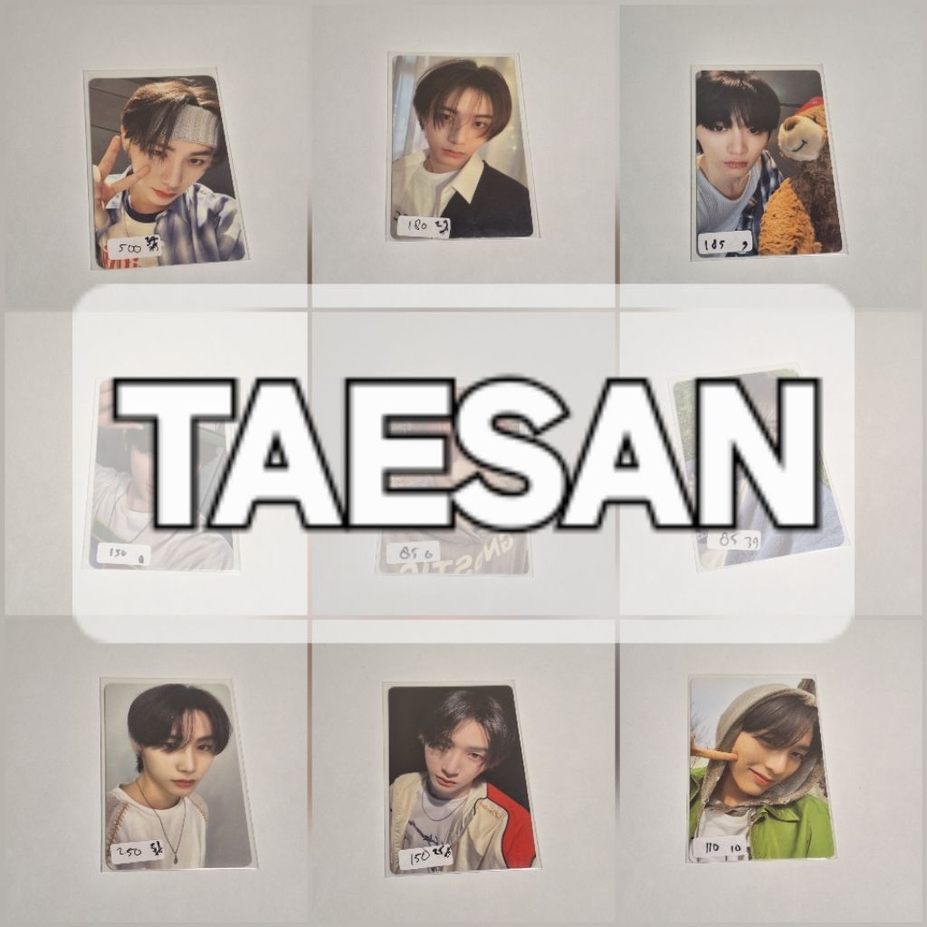 Photocard Taesan Boynextdoor official Who Why 19.99 And No genre