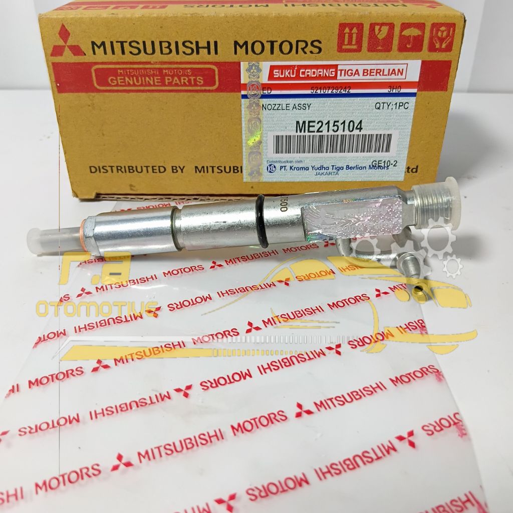 INJEKTOR ASSY NOZZLE ASSY MITSUBISHI PS 125 CANTER TURBO PS 125 CANTER MERK MITSUBISHI ORIGINAL