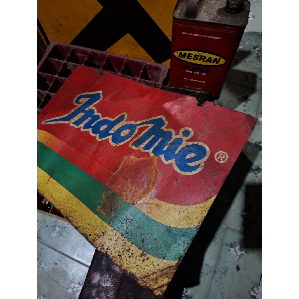 

Iklan bakmi indomie 125rb jadul antik lawas kuno display vintage