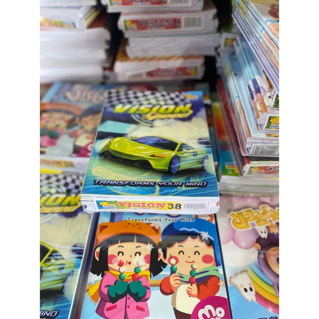 Buku Tulis Vision, Buku tulis sekolah