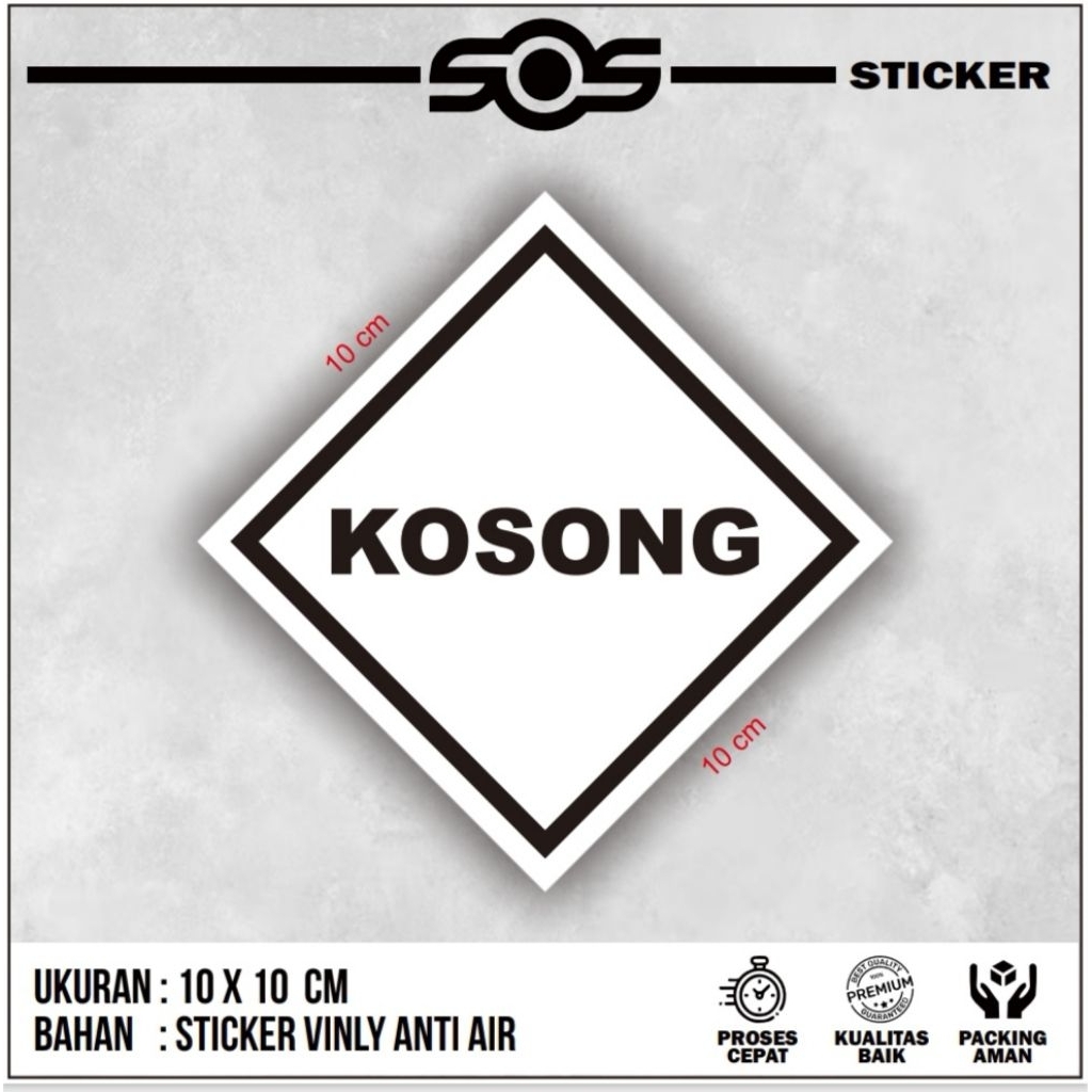 

STICKER SIGN / STICKER TANDA + STICKER LABEL PERINGATAN B3 KOSONG + STICKER LABEL + STICKER PERINGATAN