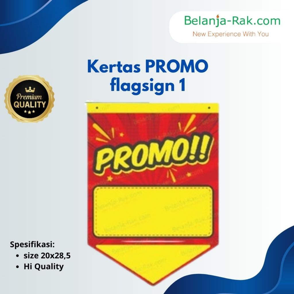 

Flagsign PROMO (Horisontal)