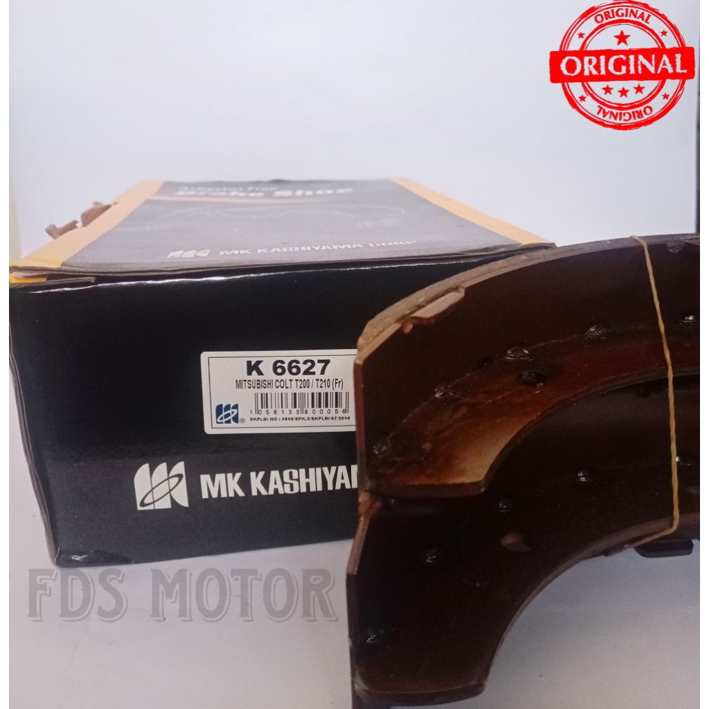 KAMPAS REM MITSUBISHI CANTER PS110 MK KASHIYAMA ASLI