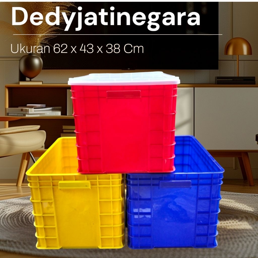 Container Box Industri Plastik + Tutup 9920P / Container Box Industri KL-2007R