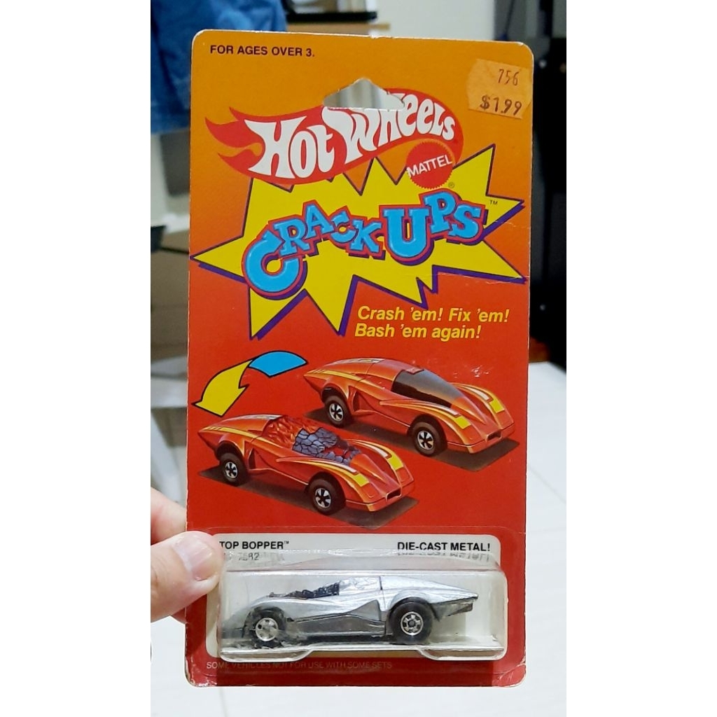 HOT WHEELS CRACK UPS TOP BOPPER MADE IN HONGKONG