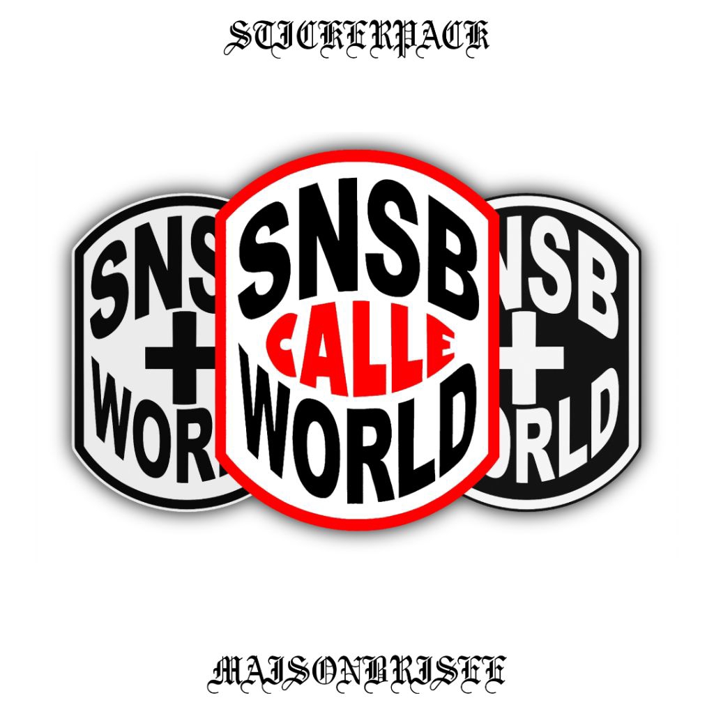 

STICKERPACK SNSB [SORRYNOTSORRYB*ITCH]