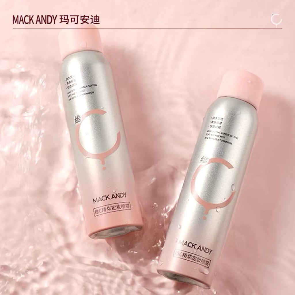 Prep Primer Mack Andy / Primer Semprotan Make Up / Setting Spray Mack Andy