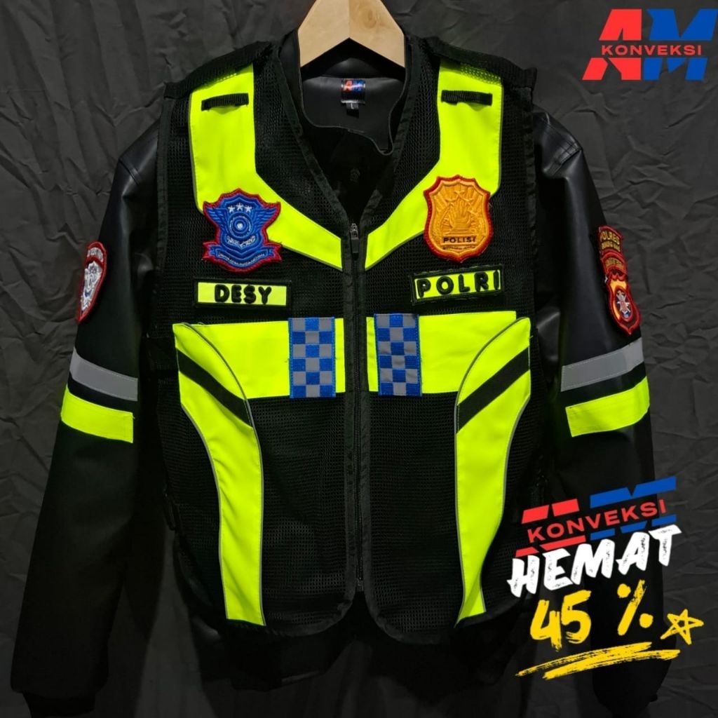 JAKET POLISI LANTAS JAKRORING FREMIUM | JAKET LANTAS TERBARU POLRI