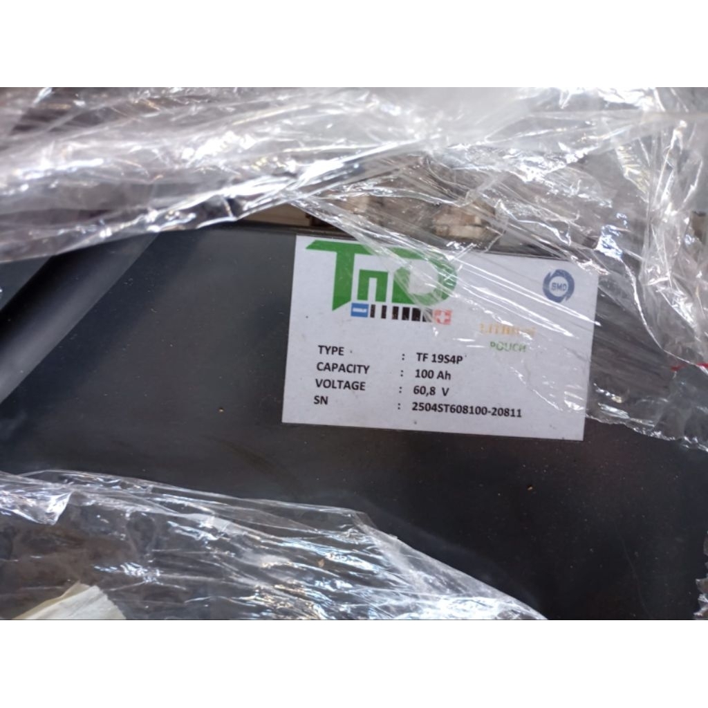 baterai motor/mobil listrik 60v 100ah lifepo4 bonus charger