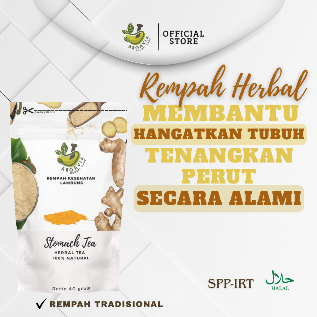 

Argavita Herbal Tea Stomach Traditional Rempah Kesehatan Lambung