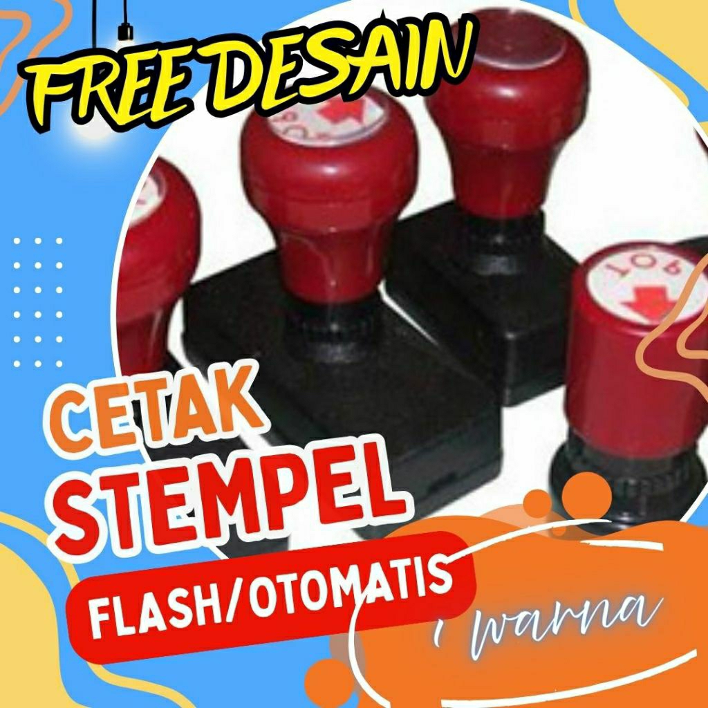 

Cetak Stempel Custom Flash Stampel Cap Toko Perusahaan Pengesahan