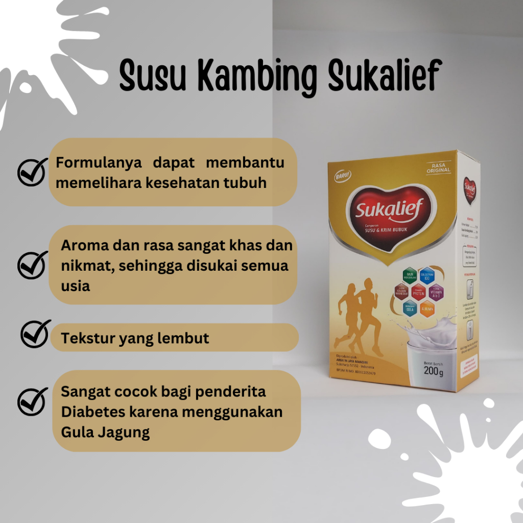 

Susu Kambing Sukalief - Nutrisi Andalan Keluarga