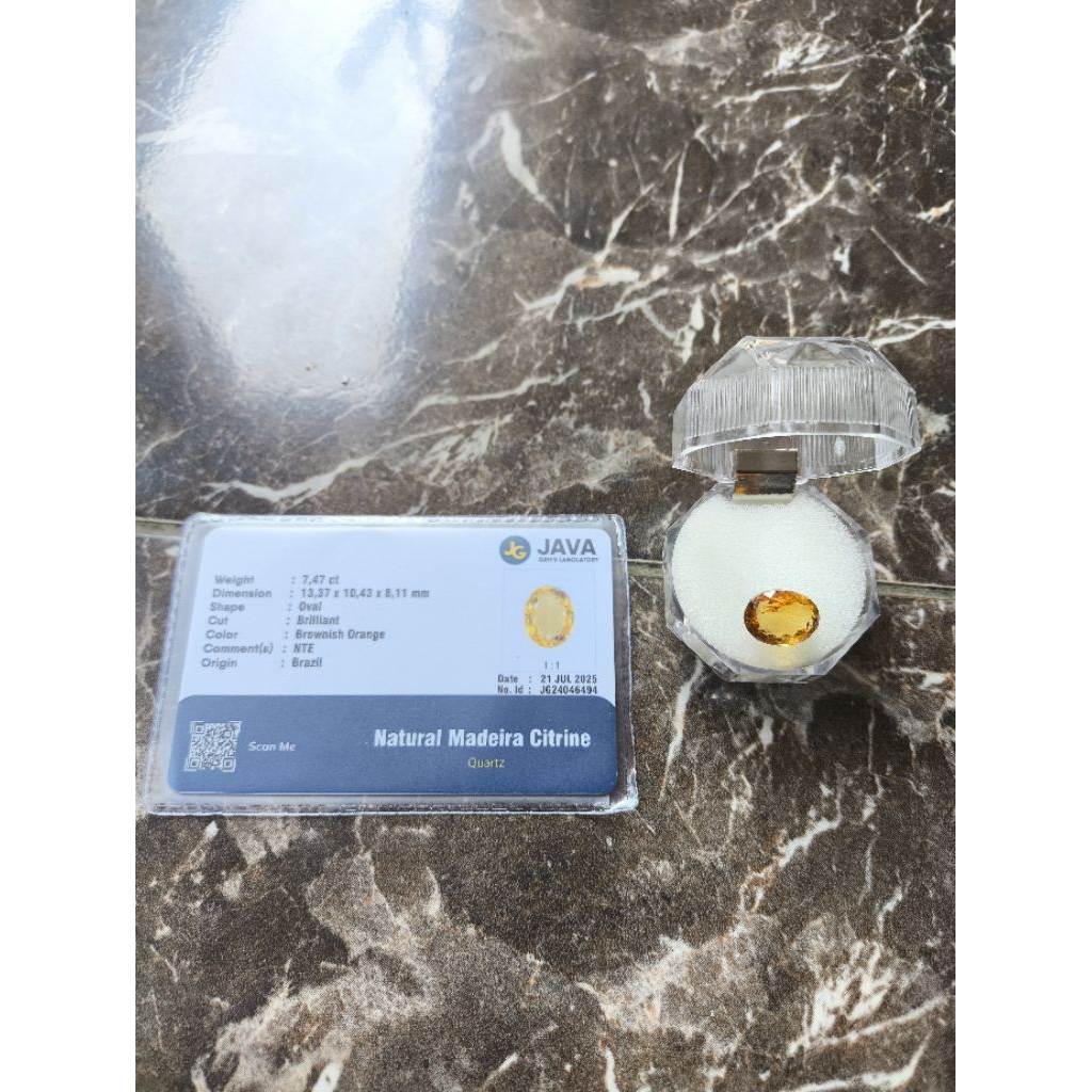 Natural Madeira Citrine