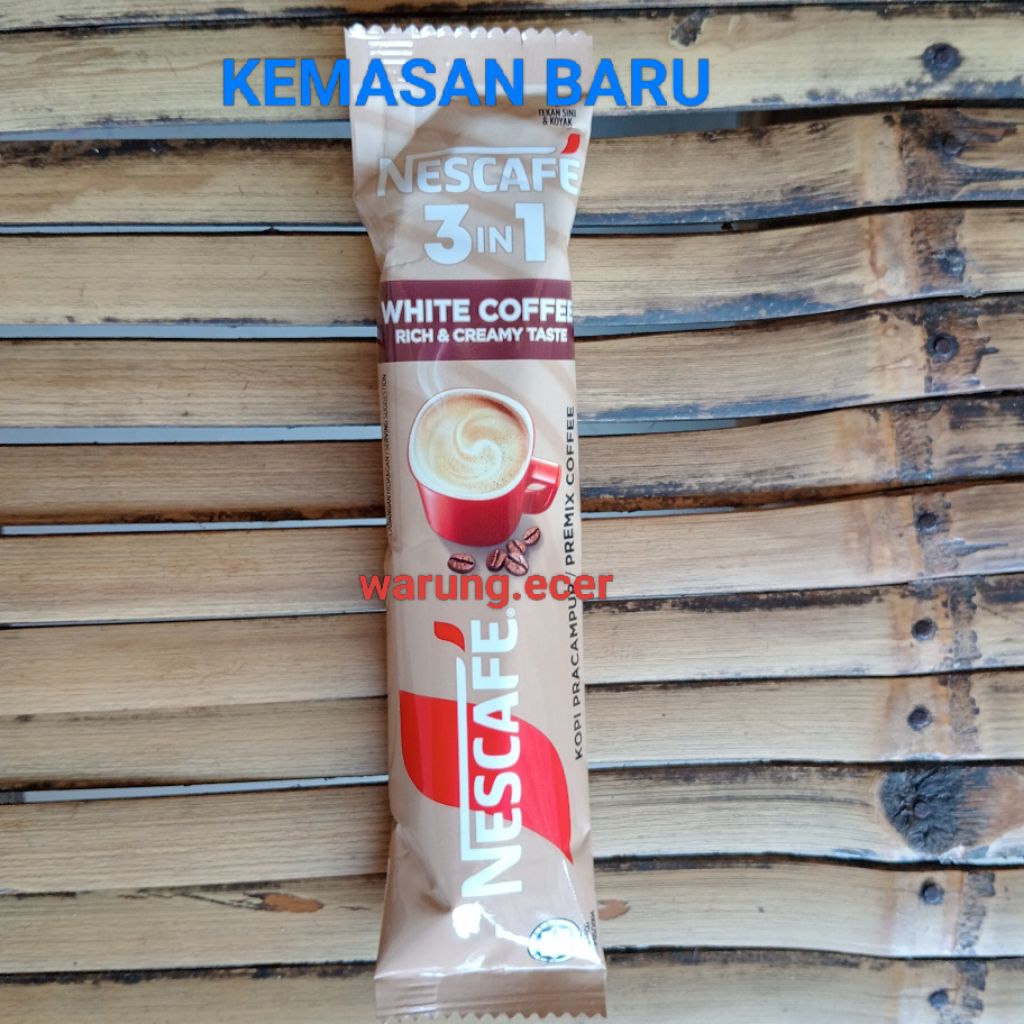 

ECERAN - NESCAFE 3in1 3 in 1 WHITE COFFEE RICH AND CREAMY TASTE (1 sachet)