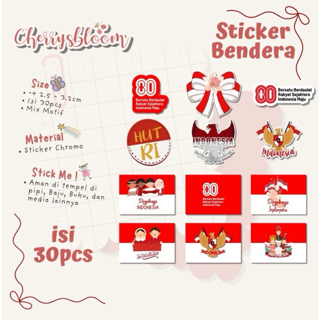 

Stiker bendera pipi