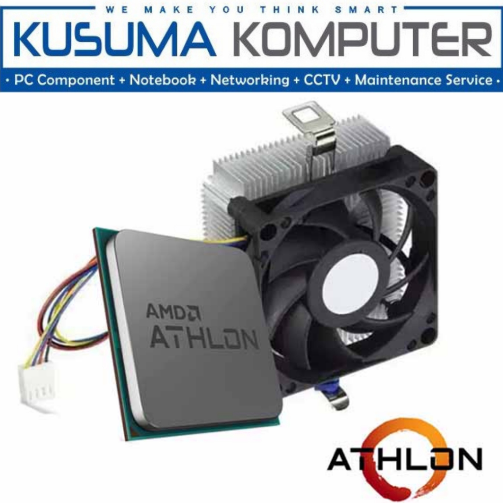 Prosesor AMD Athlon 3000G Tray With Fan