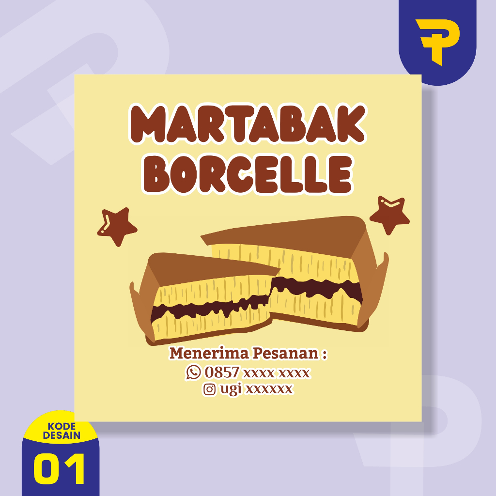 

stiker martabak stiker label makanan stiker martabak manis