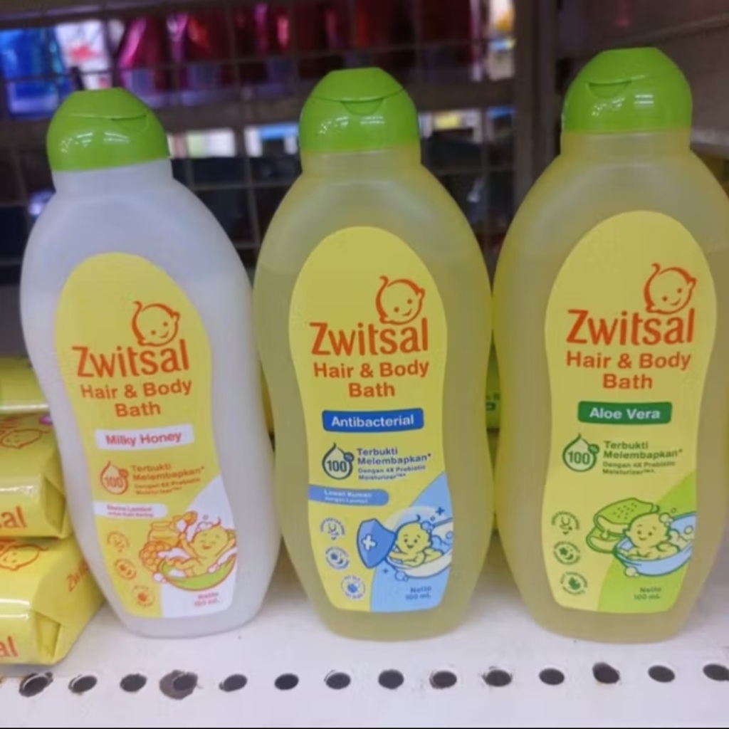 Zwitsal hair and body bath sabun shampoo hair lotion baby oil