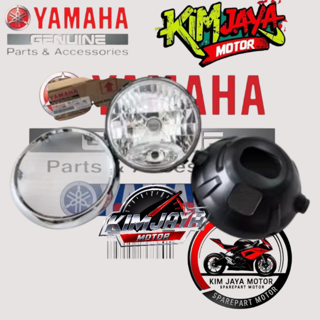 PAKET LAMPU DEPAN VIXION OLD BULAT 2007 ORIGINAL YAMAHA