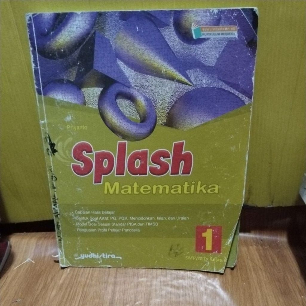 SPLASH MATEMATIKA SMP KELAS 1 ORI