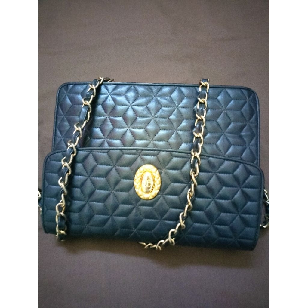 Tas Selempang hitam elegance preloved