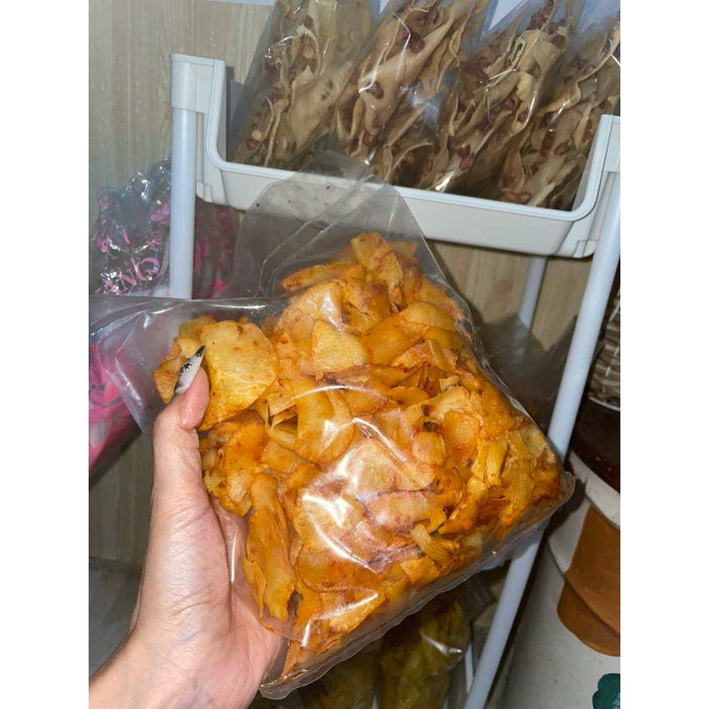 

keripik singkong pedas kampung