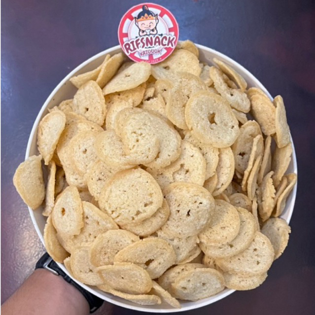 

BASRENG KEPING/ KOIN ORIGINAL (TIDAK PEDAS)PREMIUM MAKANAN RINGAN CAMILAN /OLEH OLEH KERIPIK/ KRIPIK LEZAT GURIH BERGIZI
