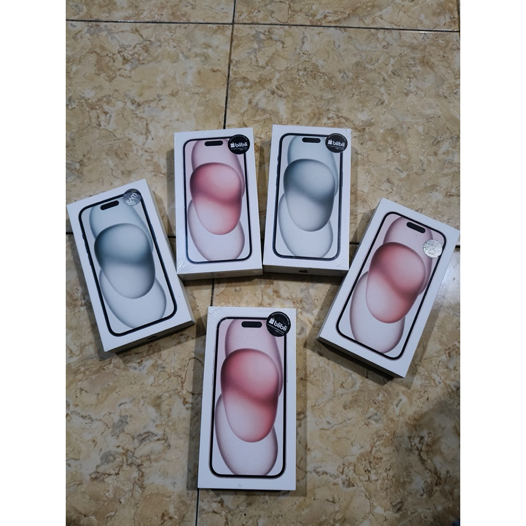 iphone 15 kondisi baru bergaransi resmi
