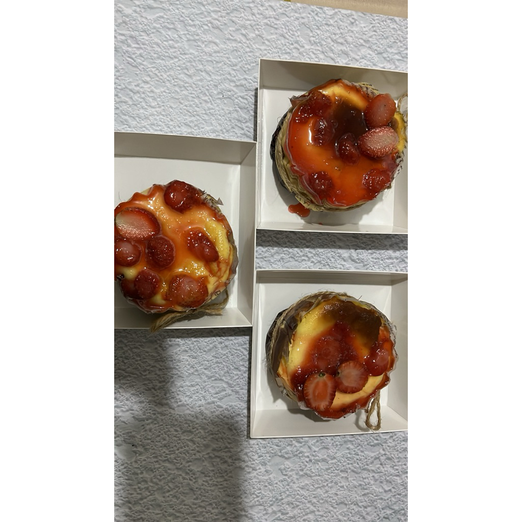 

Brownie burnt cheesecake